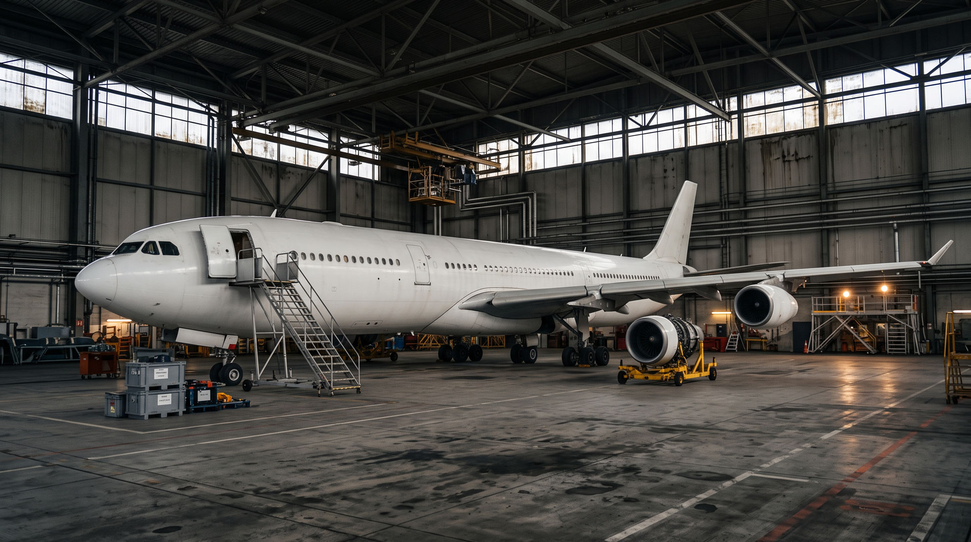 An aircraft is worth more in pieces