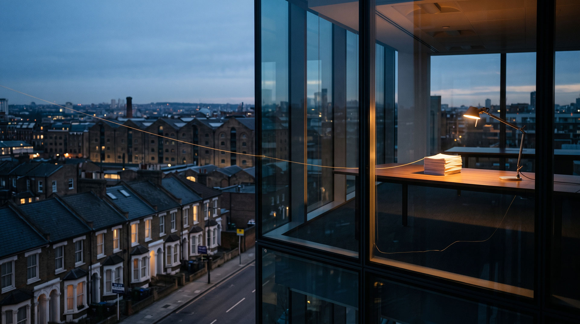 London hosts the payroll, not the capital